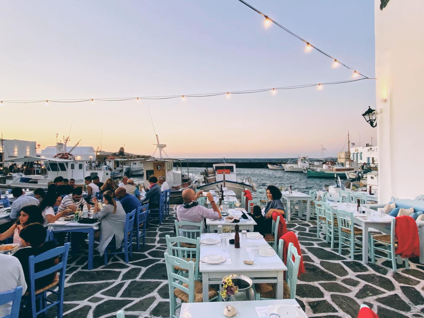 Soso Restaurant Mykonos luxury dining Greek Islands yacht charter